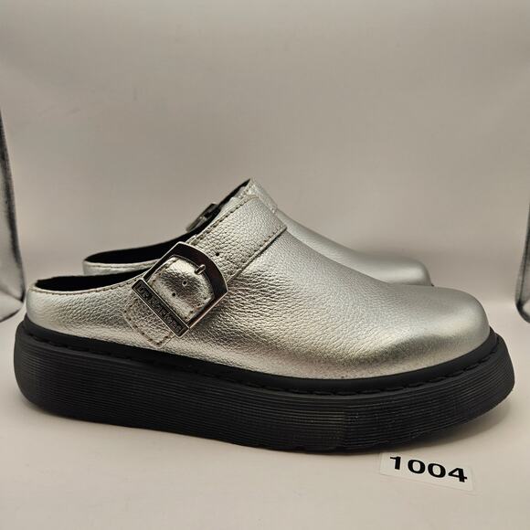 DR MARTENS SILVER LAKETEN MEN\'S 9 WOMEN\'S 10 EUR 42 SLINGBACK PLATFORM SANDALS main image 6
